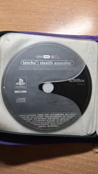 Lote PS1: 13 Discos Promo/Demo + Funda Spyro