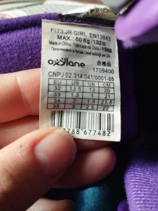 Patines infantiles Oxelo