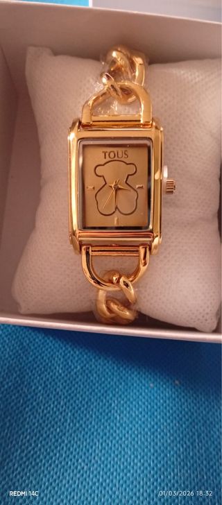 Reloj Tous Dorado Oso