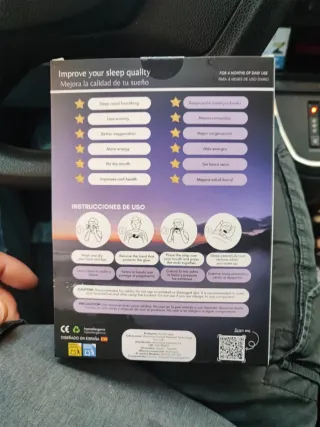 Cintas bucales para dormir - 120 unidades