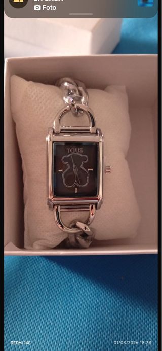 Reloj Tous Negro y Plateado