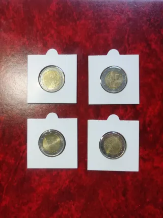 2€ Finlandia 2015 2016 Grecia 2015, Eslovenia 2016