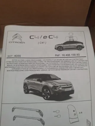 Barras Techo Citroën C4 (C41)