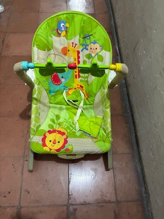 Hamaca para bebé con diseño de animales