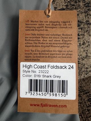 Mochila Fjällräven High Coast Foldsack 24