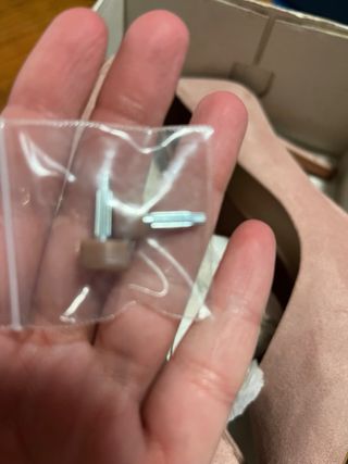 Zapatos de salón rosa ante