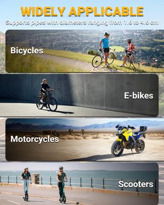 Telecamera per Bici e luce 1080p ricaricabile