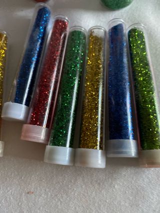 Lote Purpurina Manualidades Variada