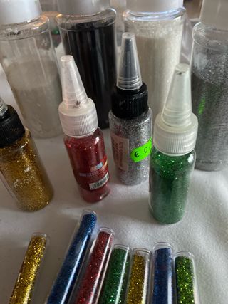 Lote Purpurina Manualidades Variada