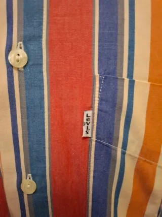 Camicia Levi's vintage righe multicolore