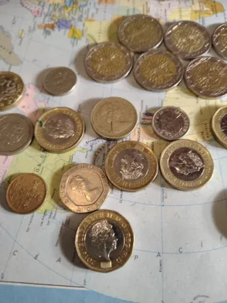 Lote de monedas de colección