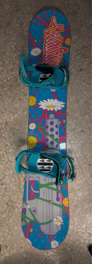 Tabla Snowboard 147cm + Fijaciones