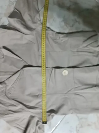 Giacca donna cotone beige L