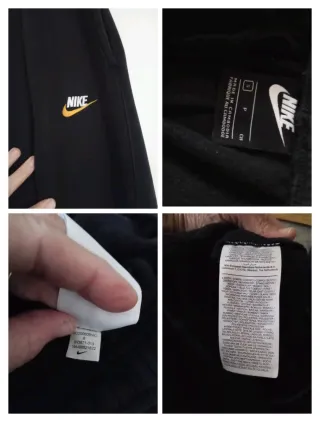 Chándal Nike Negro con logo bordado talla S