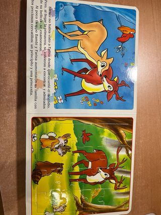 Libros de Puzzles Bambi