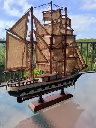 Maqueta de barco Belem de colección