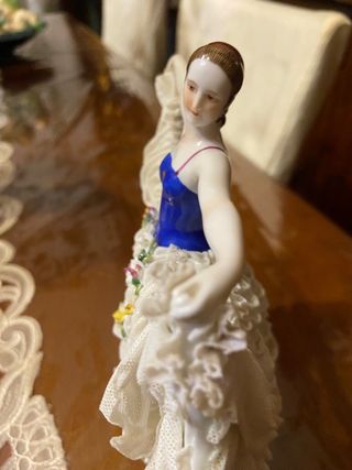ballerina in porcellana wolkstedt/ muller
