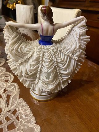 ballerina in porcellana wolkstedt/ muller
