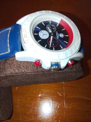 Reloj Calgary Mujer Azul y Blanco