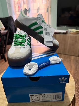 Zapatillas Adidas Samba W Mujer Talla 36.5