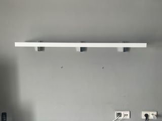 Mueble modular salón blanco y negro