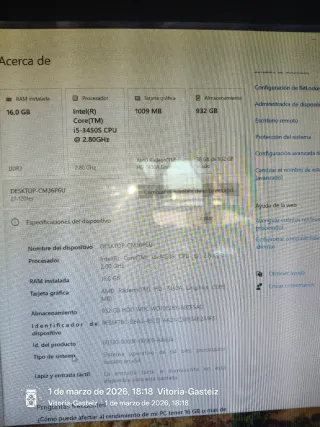 Ordenador HP All-in-One Negro