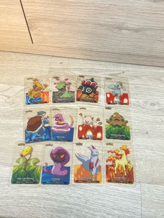 12 Cartas Pokémon Lamincards
