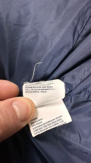 Max Mara Piumino Weekend taglia M/L Blu Notte