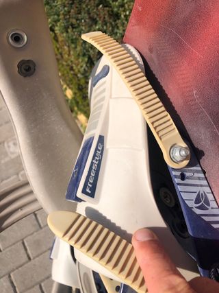 Tabla Snowboard Burton con fijaciones