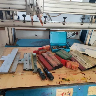 Máquina Serigrafía ROKU PRINT Semiautomática.