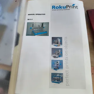 Máquina Serigrafía ROKU PRINT Semiautomática.