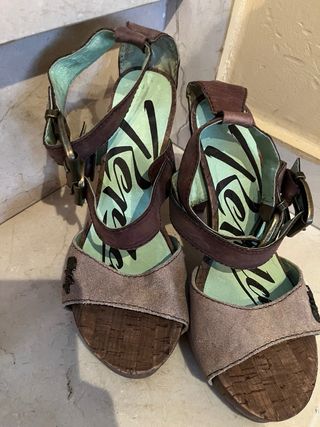 Sandalias Replay Beige y Marrón