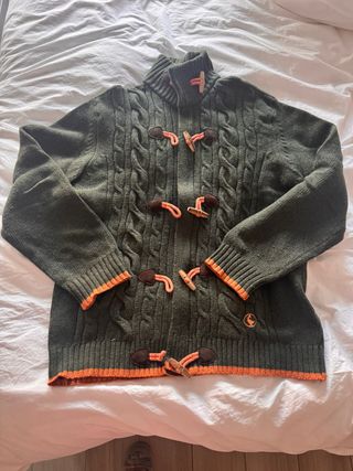 Jersey El Ganso Hombre Verde Naranja