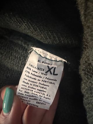 Jersey El Ganso Hombre Verde Naranja