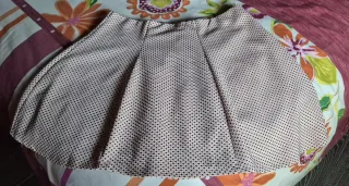 Falda Rosa con Cintura Elástica