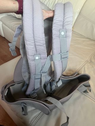 Mochila Portabebés Ergonómica Gris