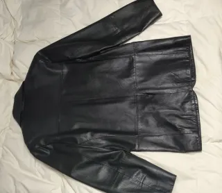 Chaqueta de cuero Selected Talla L