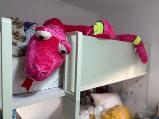 Litera tren verde pastel