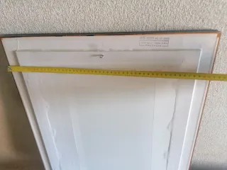 Cuadro punto de cruz pastor y oveja