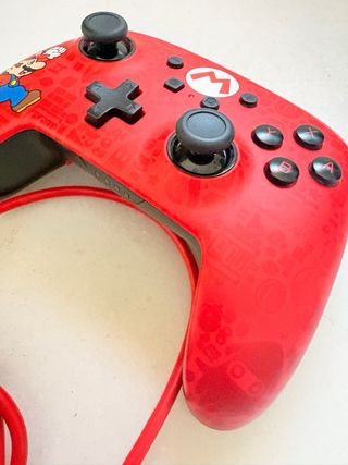 Mando Nintendo Switch Super Mario Rojo