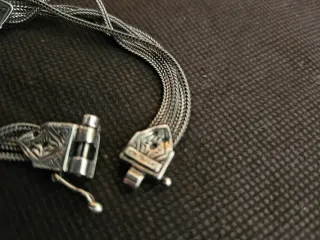 Pulsera Plata de Cadenas Griega