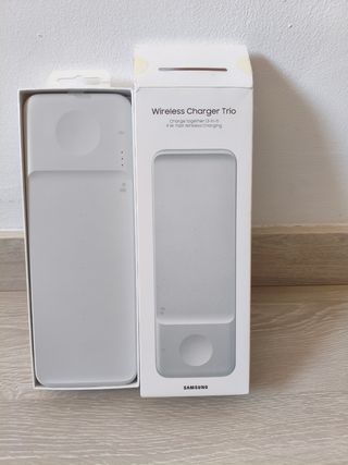 Cargador Inalámbrico Samsung Trio 3en1