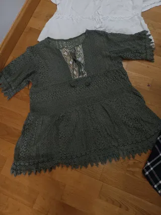 Lote 3 blusas mujer L y TU