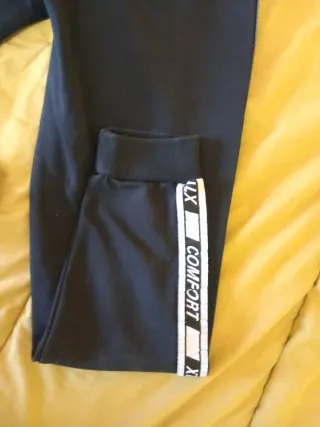 Pantalón chándal mujer negro