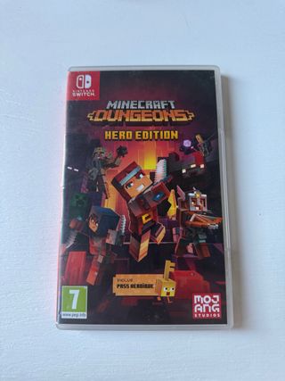 Minecraft Dungeons Hero Switch