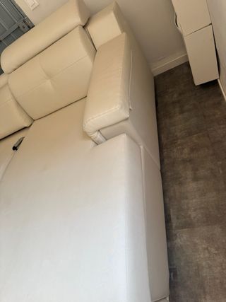 Sofá Chaiselongue Mecanizado Beige