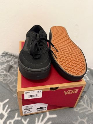 Zapatillas Vans Brooklyn Ls Negras