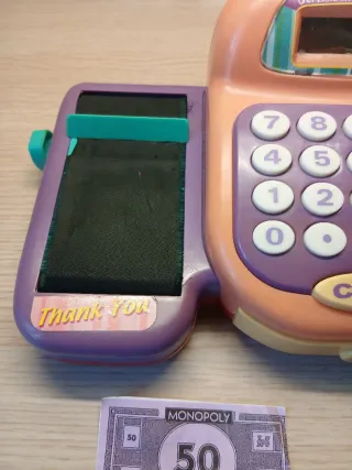 Caja Registradora Juguete con Dinero