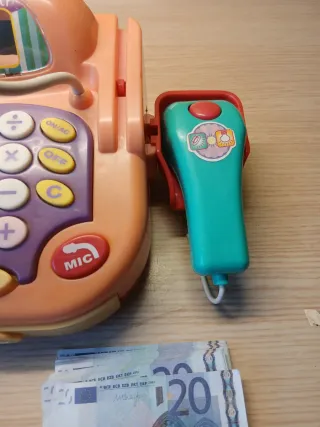 Caja Registradora Juguete con Dinero