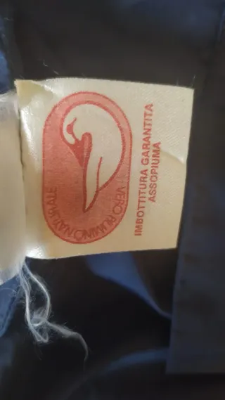 Piumino Ciesse Piumini vintage anni '80 rosso